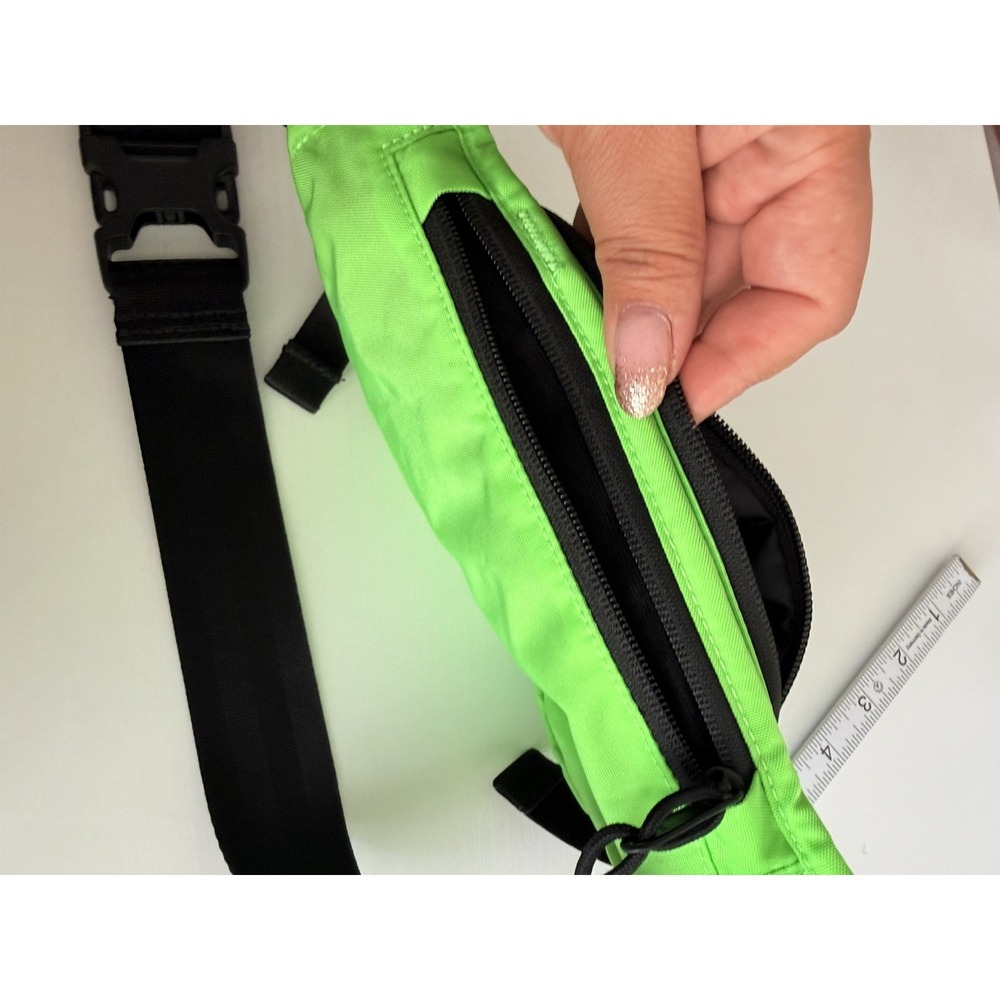 Neon Green Stormproof Nylon Belt Bag - Picture 6 of 16